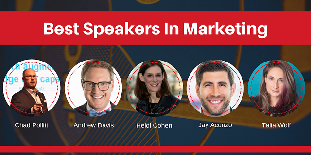 best speakers in marketing