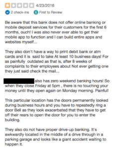 social media review for a credit union