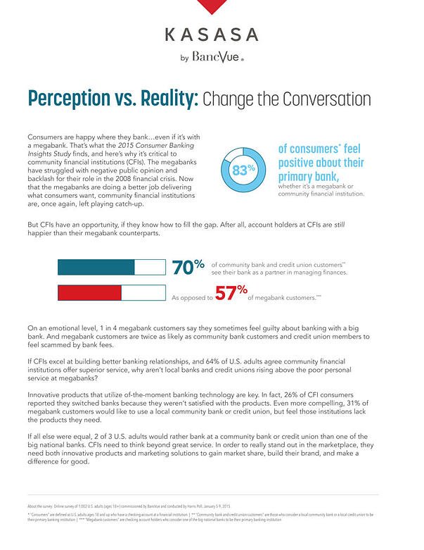 Perception vs. Reality: Change the Conversation