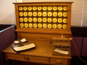 Big data isn't new. 1880s Census Bureau Hollerith Tabulating Machine