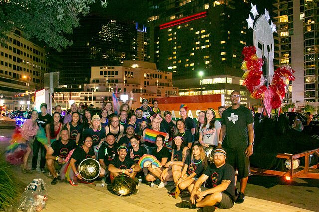 Kasasa employees at pride parade
