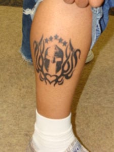 Roberts patch tattoo