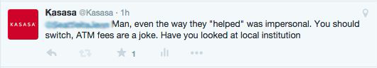 Social is No Longer Optional , tweet example