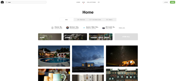 Unsplash-home