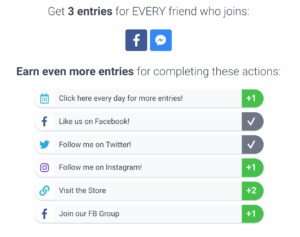KingSumo allows for viral social media contests