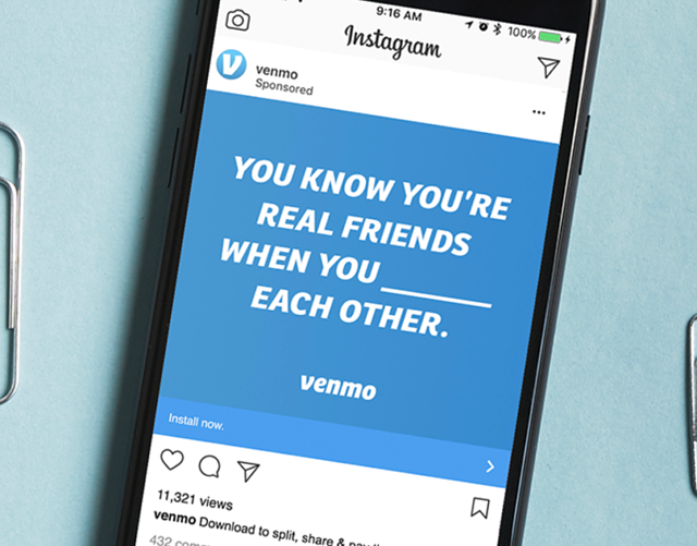 bank advertisements turning brand as a verb