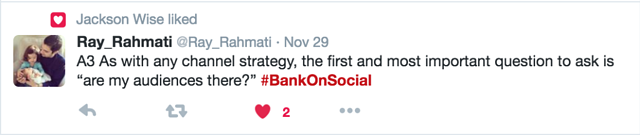 the first step in building in a channel strategy is asking "is my audience here?"