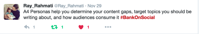 Personas help you determine content gaps and target topics
