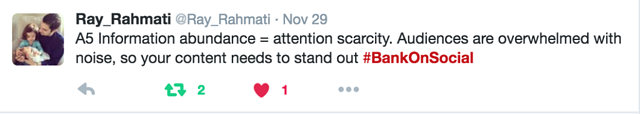 With so much information out there, attention is a scarce commodity