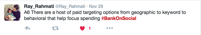 there are many targeting options on social media