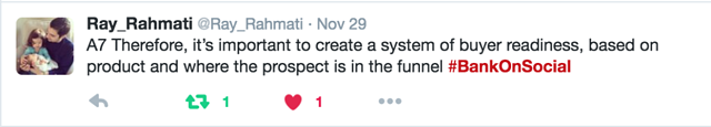 create a system that shows buyer readiness