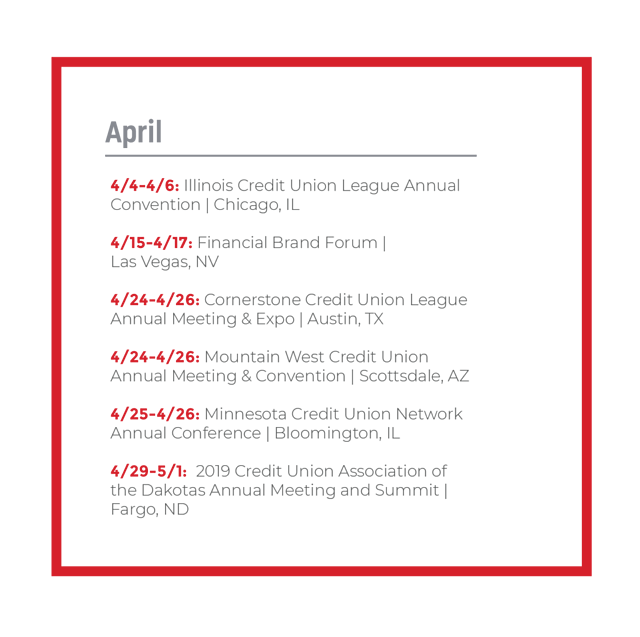 banking conferences in april